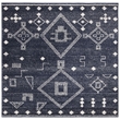 Safavieh Adirondack 6' Square Rug in Navy and White