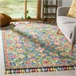 Safavieh Aspen 5' x 8' Hand Tufted Wool Rug in Turquoise and Purple
