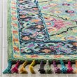 Safavieh Aspen 2' x 3' Hand Tufted Wool Rug in Light Green and Black