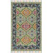 Safavieh Aspen 3' x 5' Hand Tufted Wool Rug in Light Green and Black