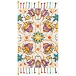 Safavieh Aspen 2' x 3' Hand Tufted Wool Rug in Ivory and Purple