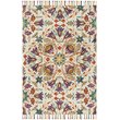 Safavieh Aspen 5' x 8' Hand Tufted Wool Rug in Ivory and Purple