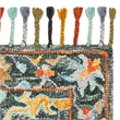 Safavieh Aspen 2' x 3' Hand Tufted Wool Rug in Olive and Rust