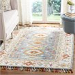 Safavieh Aspen 8' x 10' Hand Tufted Wool Rug in Blue and Ivory
