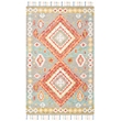 Safavieh Aspen 5' x 8' Hand Tufted Wool Rug in Green and Red