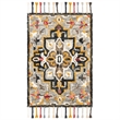 Safavieh Aspen 2' x 3' Hand Tufted Wool Rug in Gray and Charcoal