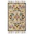 Safavieh Aspen 4' x 6' Hand Tufted Wool Rug in Gray and Charcoal