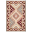 Safavieh Aspen 4' x 6' Hand Tufted Wool Rug in Red and Ivory