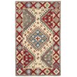 Safavieh Antiquity 3' x 5' Hand Tufted Wool Rug in Red and Ivory