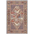 Safavieh Antiquity 3' x 5' Hand Tufted Wool Rug in Blue and Red