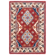 Safavieh Antiquity 2' x 3' Hand Tufted Wool Rug in Red and Blue