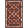 Safavieh Antiquity 4' x 6' Hand Tufted Wool Rug in Red and Blue