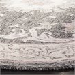 Safavieh Aubusson 6' Round Hand Tufted Wool Rug in Ivory and Charcoal