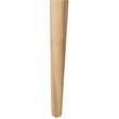 Safavieh Bandelier Leather Bench in Off White and Light Oak