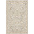 Safavieh Blossom 4' x 6' Hand Tufted Wool Rug in Slate and Beige