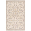 Safavieh Blossom 5' x 8' Hand Tufted Wool Rug in Slate and Beige