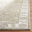 Safavieh Blossom 4' x 6' Hand Tufted Wool Rug in Sage and Ivory