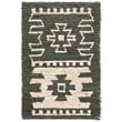Safavieh Bohemian 2' x 3' Hand Loomed Jute Rug in Gray and Beige