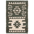 Safavieh Bohemian 3' x 5' Hand Loomed Jute Rug in Gray and Beige