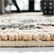 Safavieh Bohemian 3' x 5' Hand Loomed Jute Rug in Gray and Beige