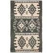 Safavieh Bohemian 4' x 6' Hand Loomed Jute Rug in Gray and Beige