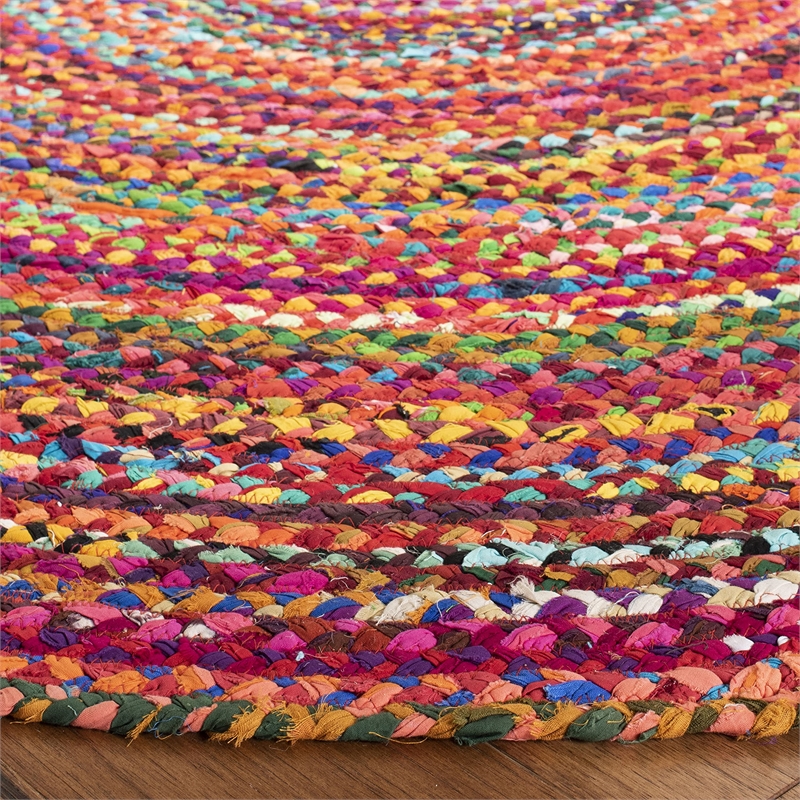 Safavieh Braided 3' Round Hand Woven Rug