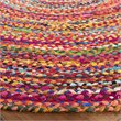 Safavieh Braided 4' Round Hand Woven Rug