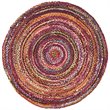 Safavieh Braided 4' Round Hand Woven Rug
