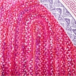 Safavieh Braided 3' Round Hand Woven Rug in Pink and Fuchsia