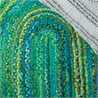 Safavieh Braided 3' Round Hand Woven Rug in Green