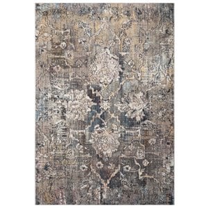 Safavieh Bristol 5'1&quot x 7'6&quot Rug in Blue and Gray