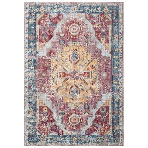 Safavieh Bristol 5'1&quot x 7'6&quot Rug in Red and Blue