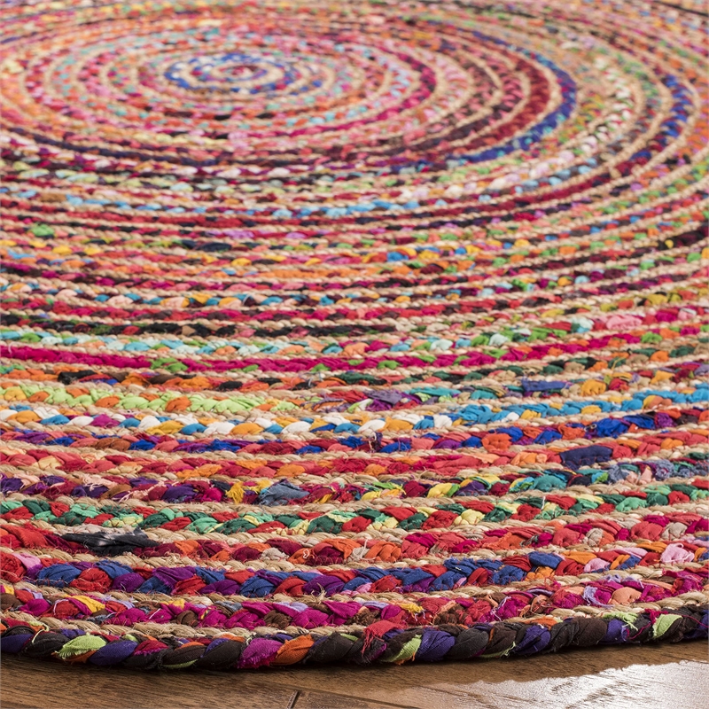 Safavieh Cape Cod 3' Round Hand Woven Jute Rug