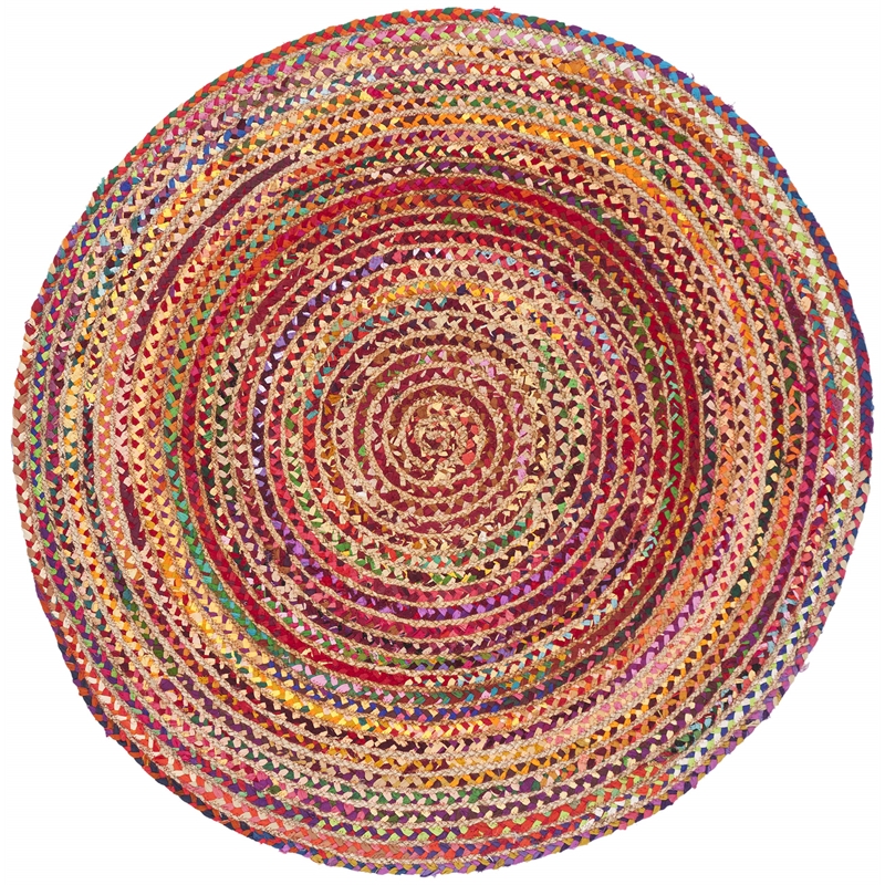 Safavieh Cape Cod 4' Round Hand Woven Jute Rug