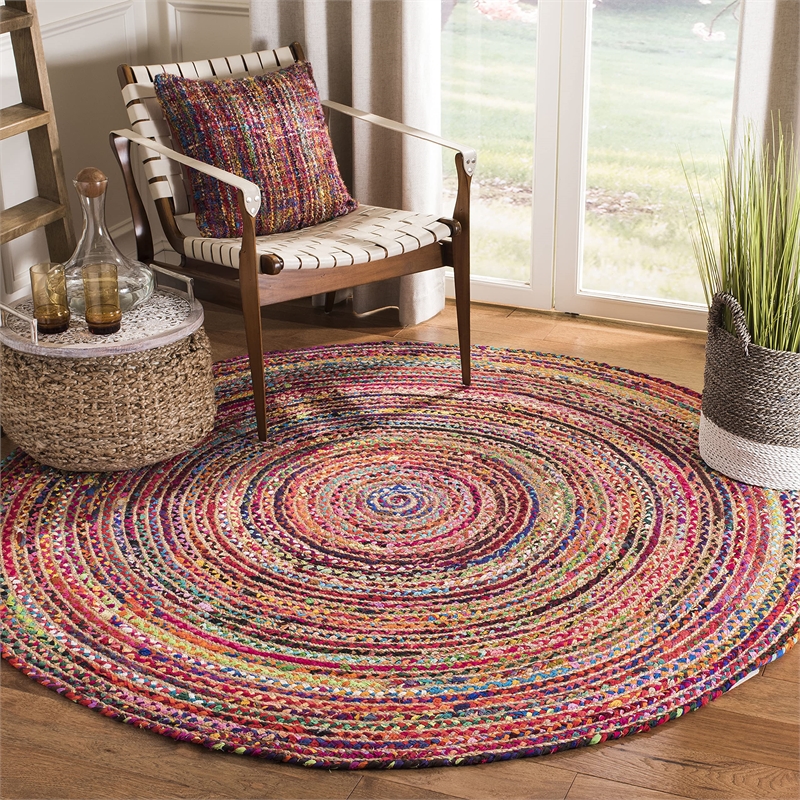 Safavieh Cape Cod 6' Round Hand Woven Jute Rug