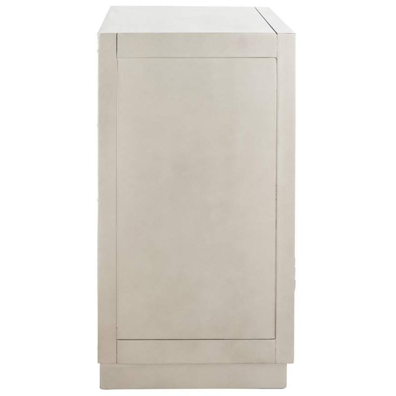 Safavieh Juniper Mirrored Accent Chest in Champagne
