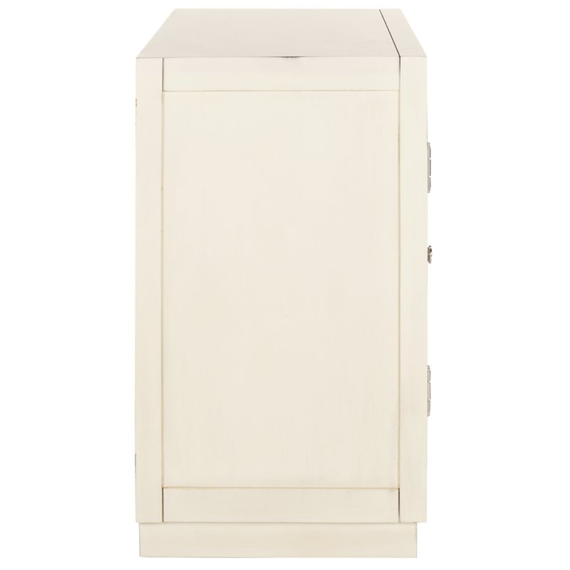 Safavieh Yuna Accent Chest in Antique Beige and Light Gray