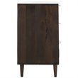 Safavieh Zinnia 3 Drawer Accent Chest in Walnut