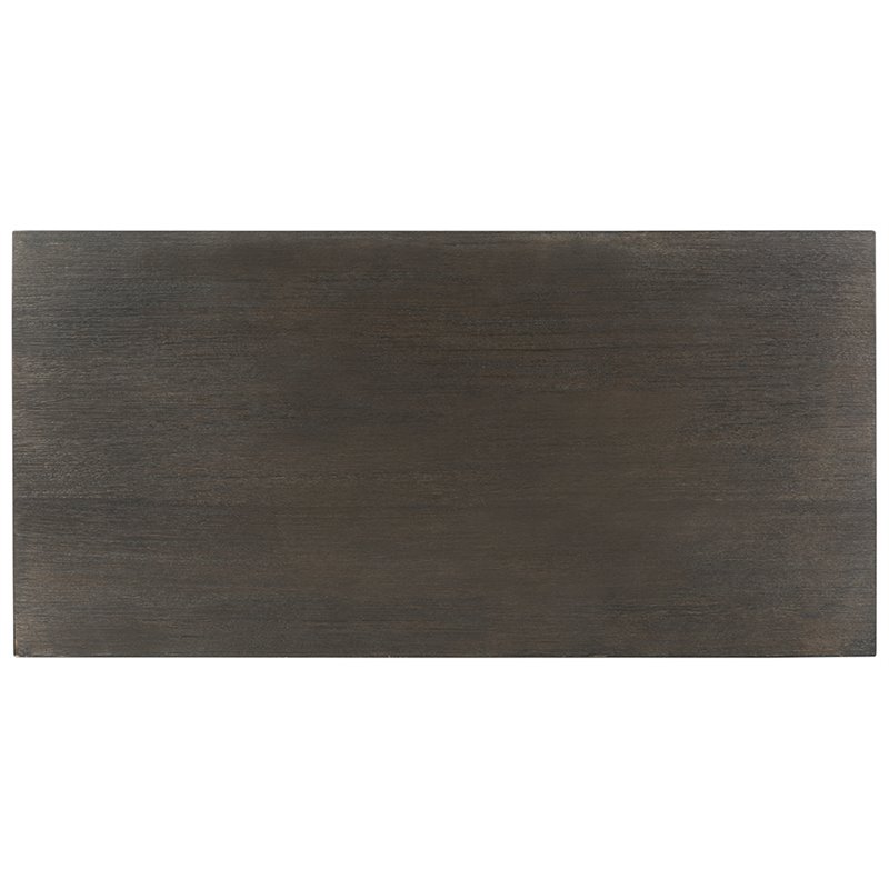Safavieh Shannon Mirrored Accent Chest in Gray Wash and Walnut