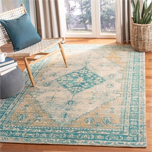 Safavieh Classic Vintage 4' x 6' Rug in Aqua