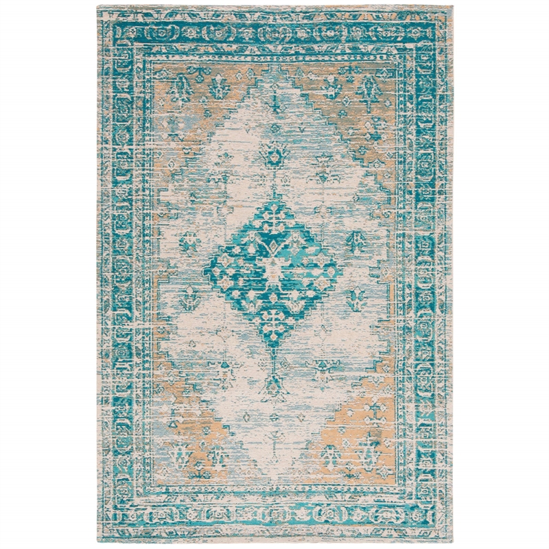 Safavieh Classic Vintage 4' x 6' Rug in Aqua