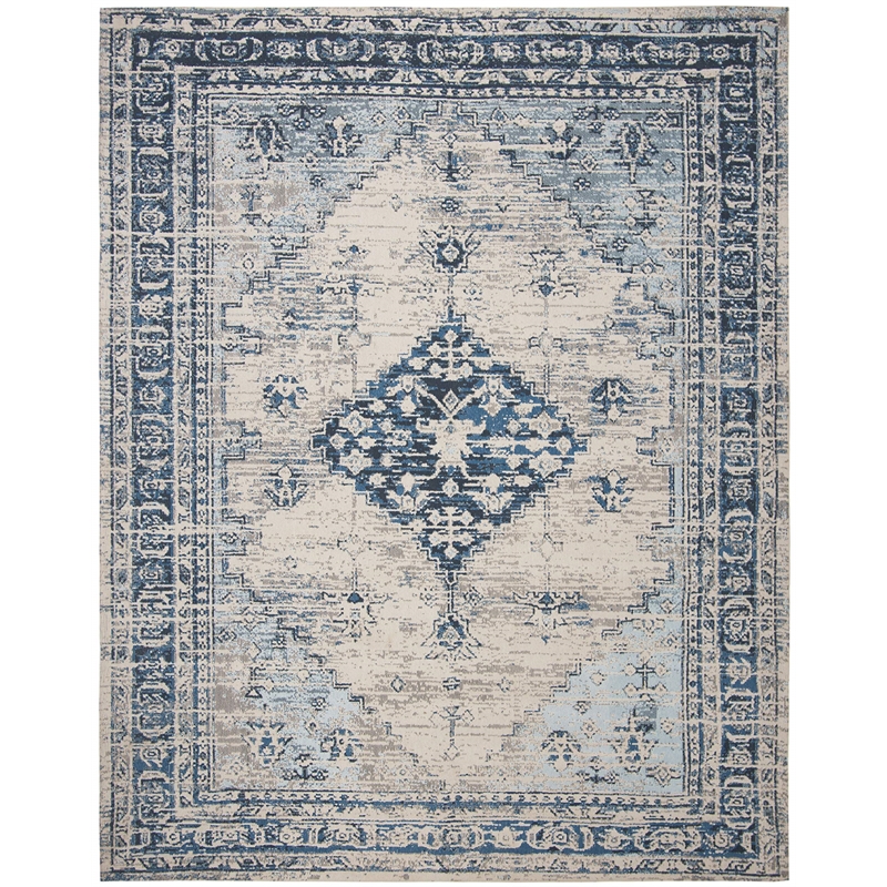 Safavieh Classic Vintage 4' x 6' Rug in Blue and Gray