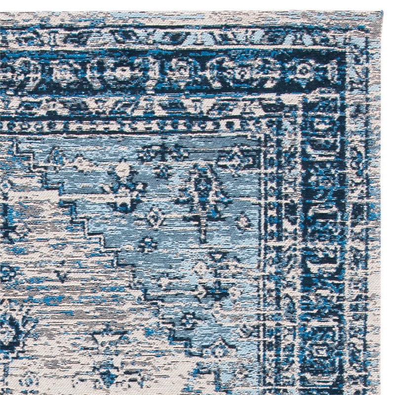 Safavieh Classic Vintage 5' x 8' Rug in Blue and Gray