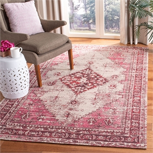 Safavieh Classic Vintage 6' x 9' Rug in Fuchsia