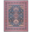 Safavieh Classic Vintage 4' x 6' Rug in Navy and Pink