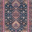 Safavieh Classic Vintage 4' x 6' Rug in Navy and Pink
