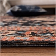Safavieh Classic Vintage 5' x 8' Rug in Black and Rust