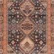 Safavieh Classic Vintage 5' x 8' Rug in Black and Rust