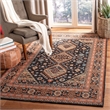 Safavieh Classic Vintage 6' x 9' Rug in Black and Rust
