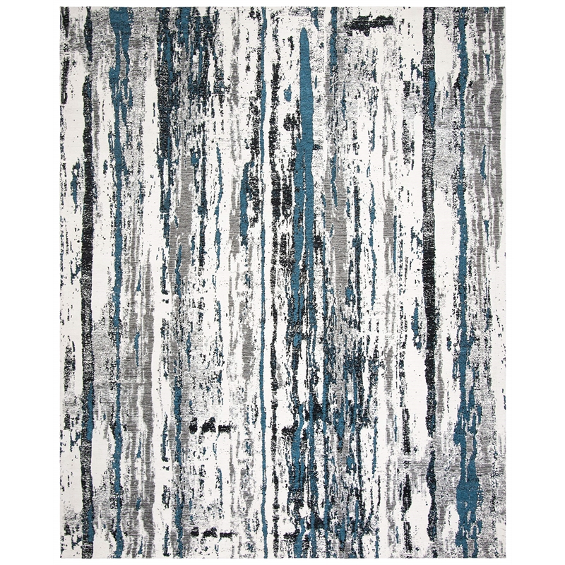 Safavieh Classic Vintage 8' x 10' Rug in Navy and Ivory